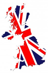 UK Flag Map