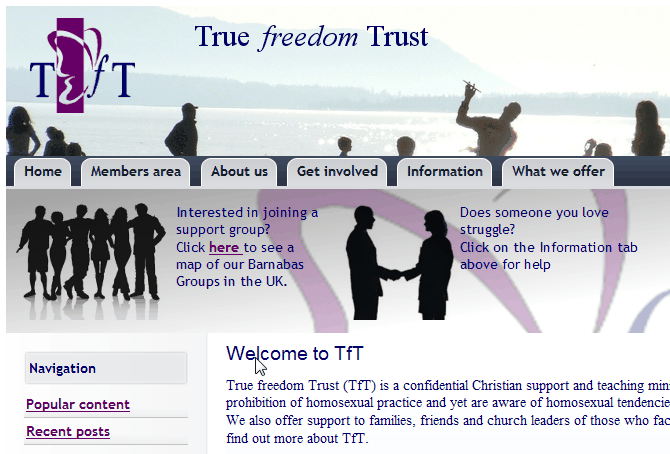 True Freedom Trust Website